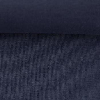 Preview: 50 cm Swafing Maike French Terry Uni Jeansblau 744